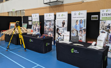 South West Careers Expo display